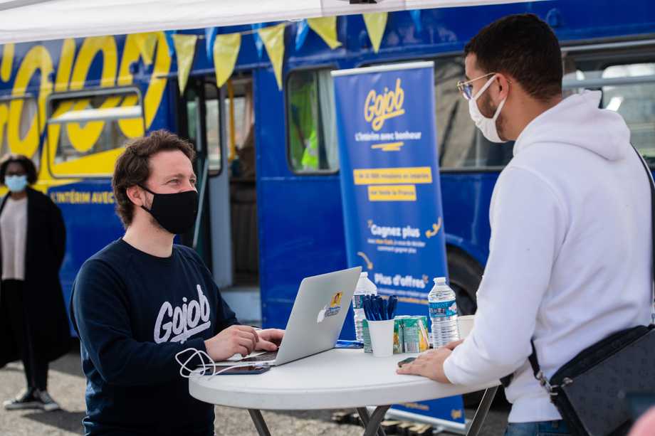 Session de recrutement, Gojob s'installe à Saint-Quentin-Fallavier